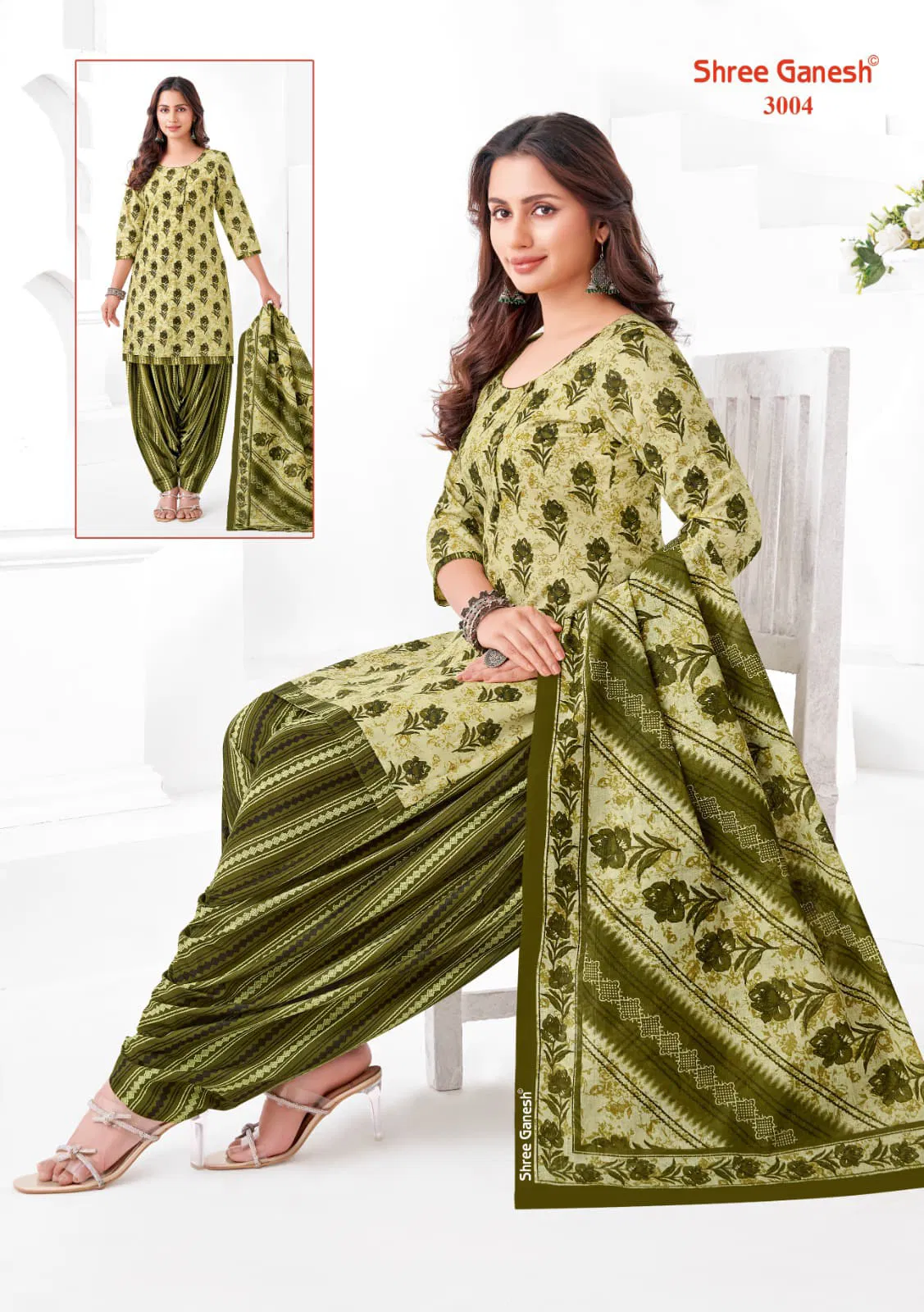 Hansika Special Vol 1 By Shree Ganesh Cotton Dress Material Exporters In India